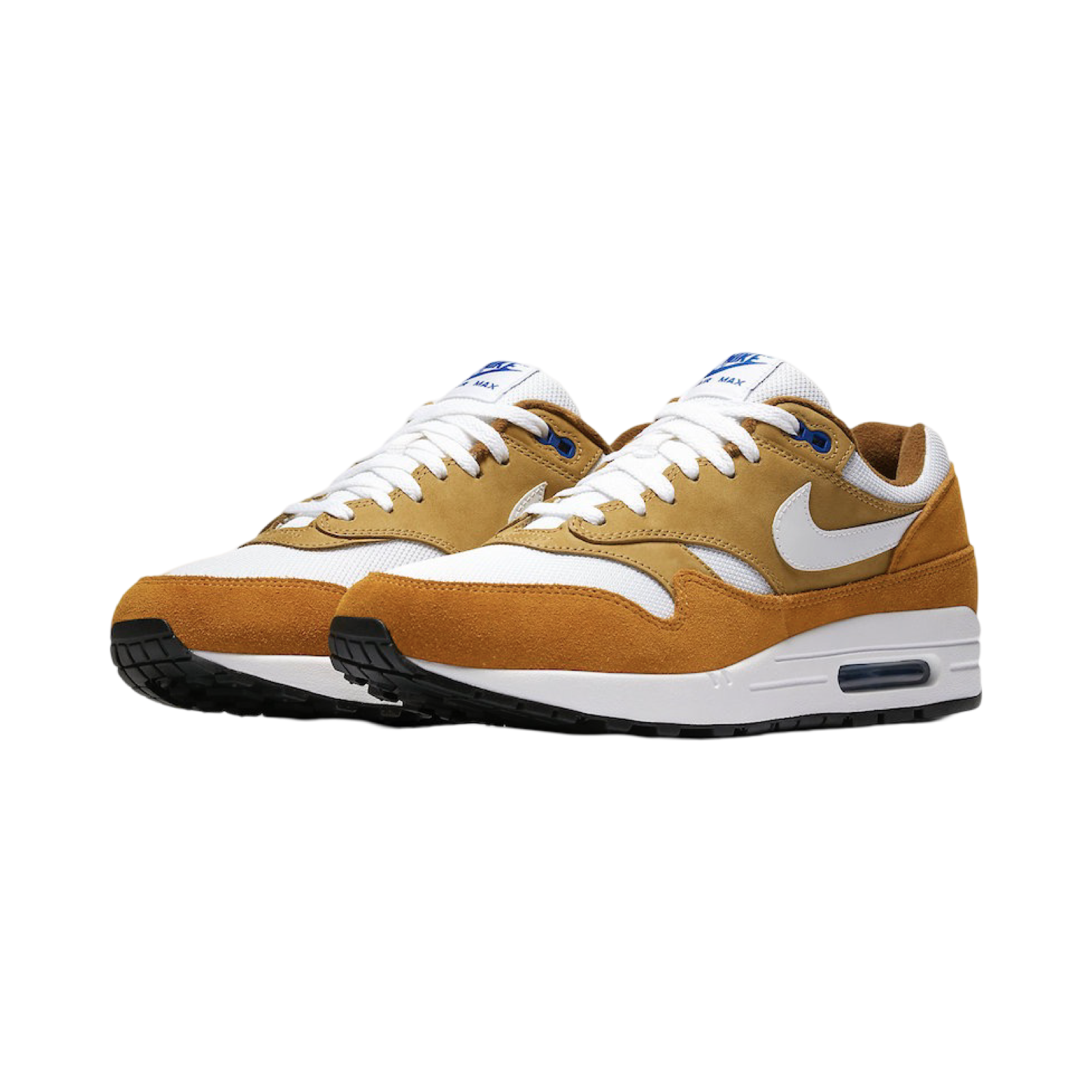 Nike Air Max 1 Premium Retro 2018 Curry True White Sneakers - Men's Running Shoes for Casual Wear & Street Style Fashion