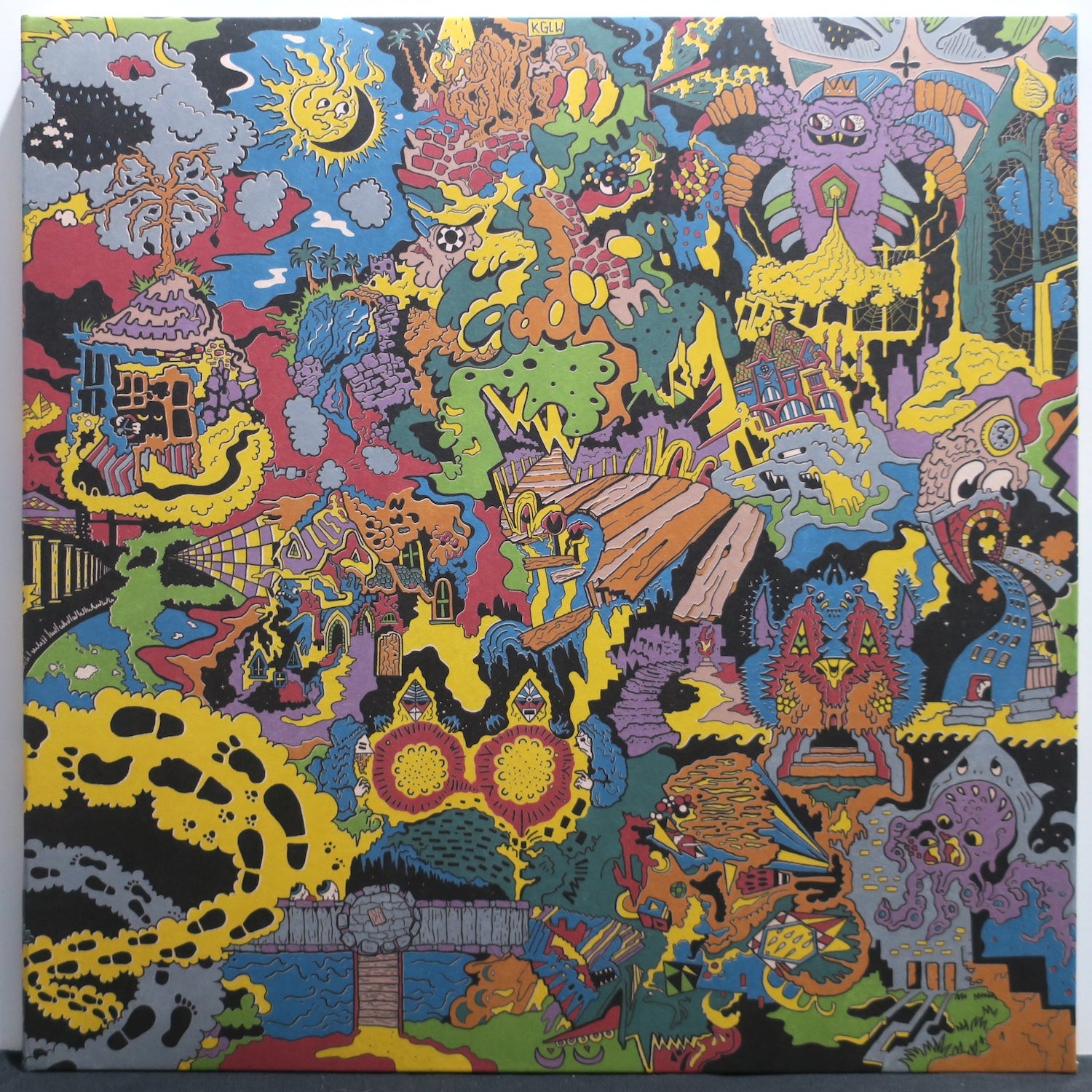 King Gizzard & The Lizard Wizard 'Oddments' 2014 Limited Edition Splatter Vinyl LP Record - Rare Collectible for Music Enthusiasts & Vinyl Lovers, Perfect for Home Listening & Gift Giving