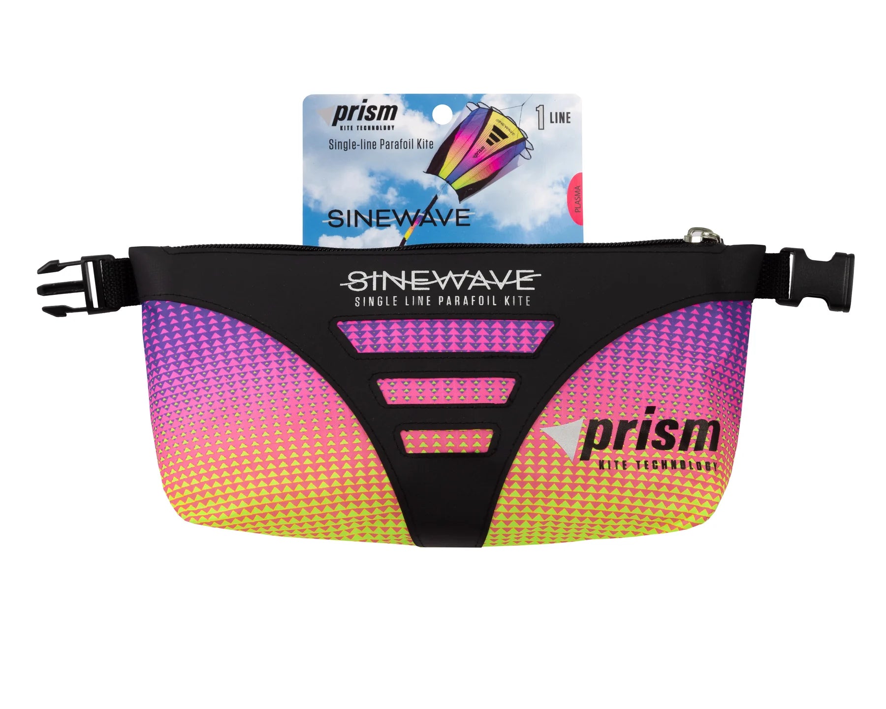 Prism Sinewave Kite - High Performance Stunt Kite with Plasma Design | Perfect for Beach Flying, Park Sports & Outdoor Adventures