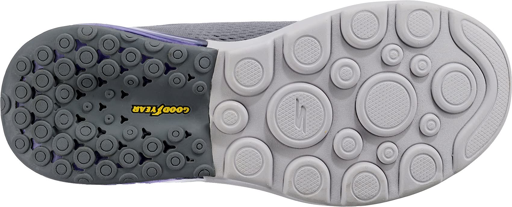 Skechers Men's Go Walk Air 2.0 Lightweight Walking Shoes - Comfortable Slip-On Sneakers for Men - Grey (Size 7.5 M) - Ideal for Walking, Travel & Everyday Wear