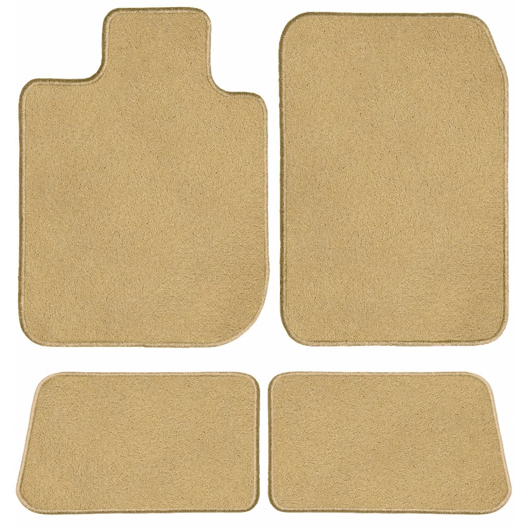 Premium Custom Fit Floor Mats for Maserati Quattroporte - GG Bailey D4469A-S1A-BGE 2-Row Set, Durable Nylon Fiber in Beige | Perfect for Luxury Car Protection & All-Weather Use