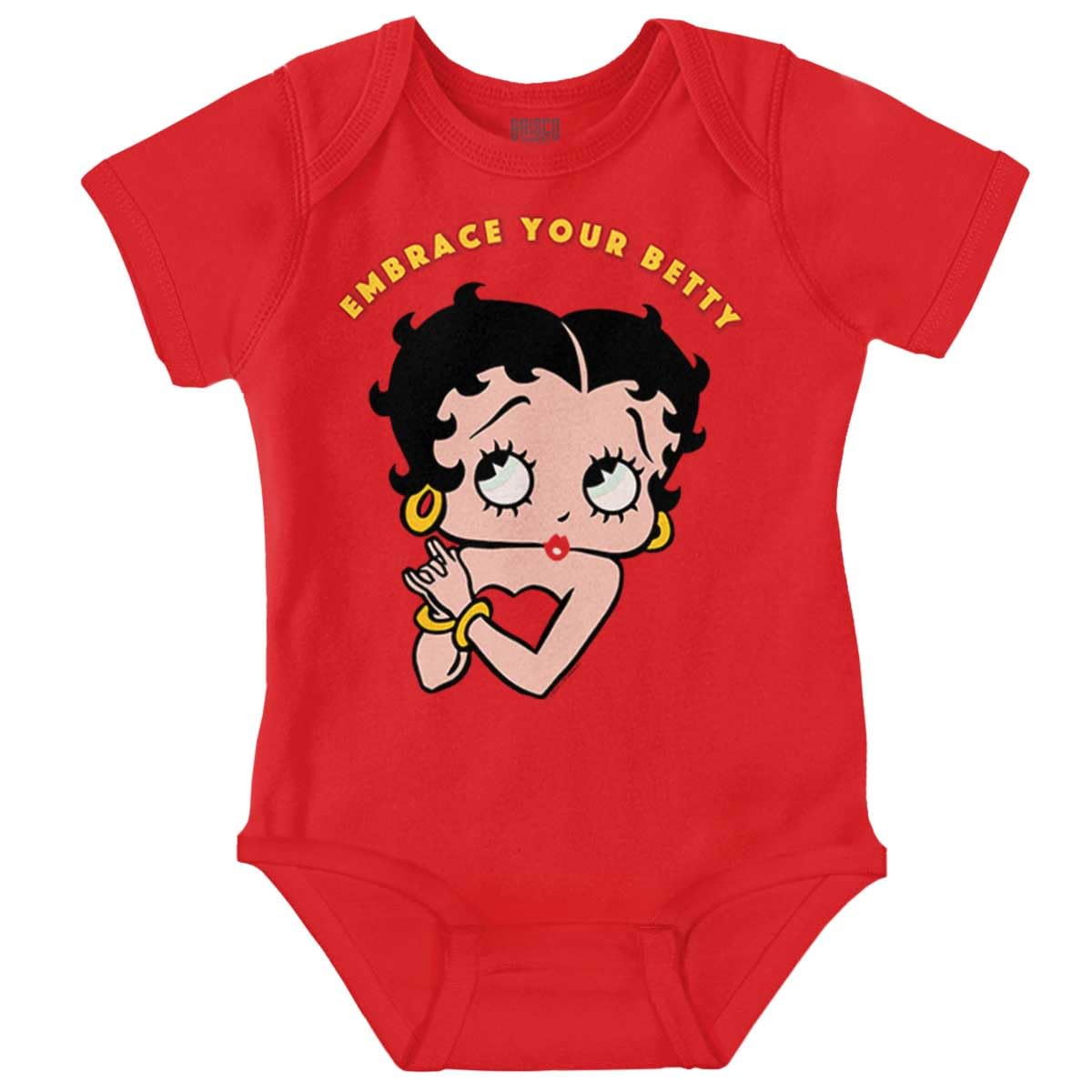 Betty Boop Cute Motivational Baby Bodysuit Jumper for Girls - Soft Cotton Onesie Outfit for Infants & Toddlers - Perfect for Playdates, Birthday Gifts & Photo Shoots