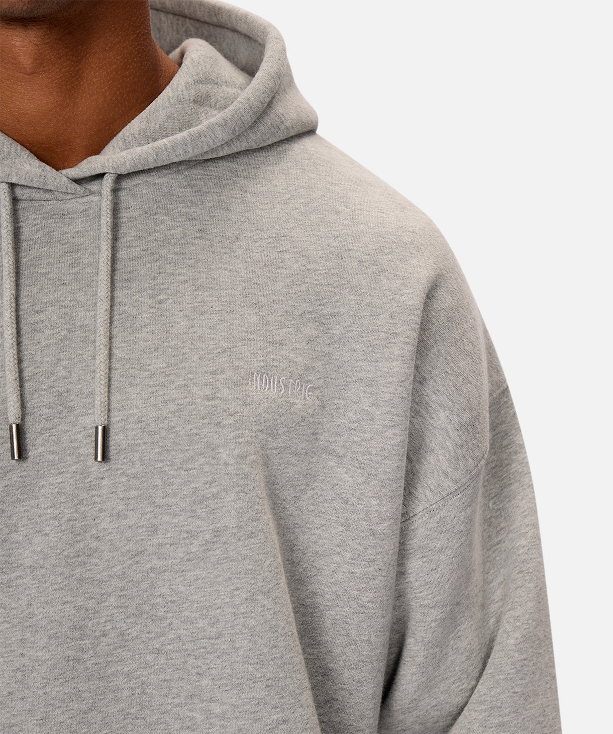 Del Sur Marle Hoodie - Mid Grey 24 | Cozy Oversized Pullover Sweatshirt for Women | Perfect for Casual Wear, Lounging & Travel