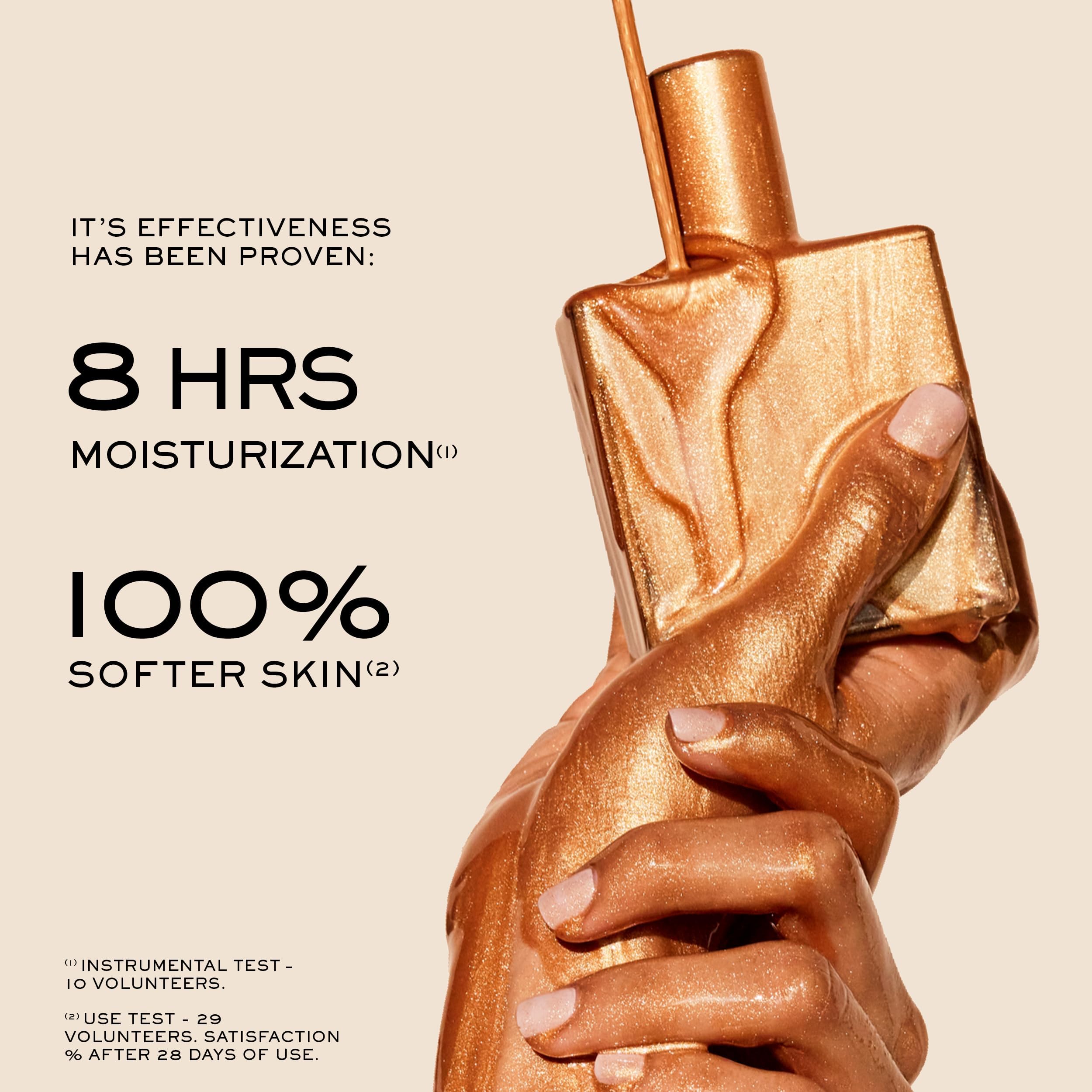NUXE Huile Prodigieuse Shimmer Multi-Purpose Dry Oil - Face, Body & Hair Moisturizer with Golden Shimmer for Radiant Glow | Perfect for Date Night, Beach Vacation & Special Occasions