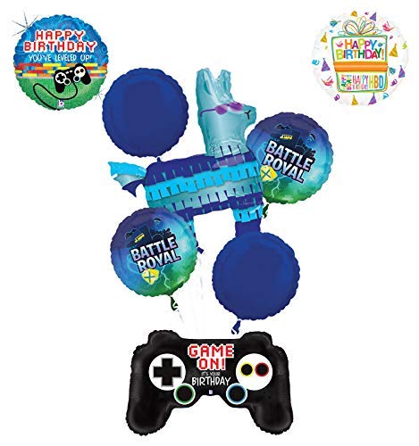 Mayflower Products Battle Royale Birthday Party Supplies - 50pcs Balloon Bouquet Kit for Decorations | Perfect for Kids Birthday, Themed Parties & Celebrations