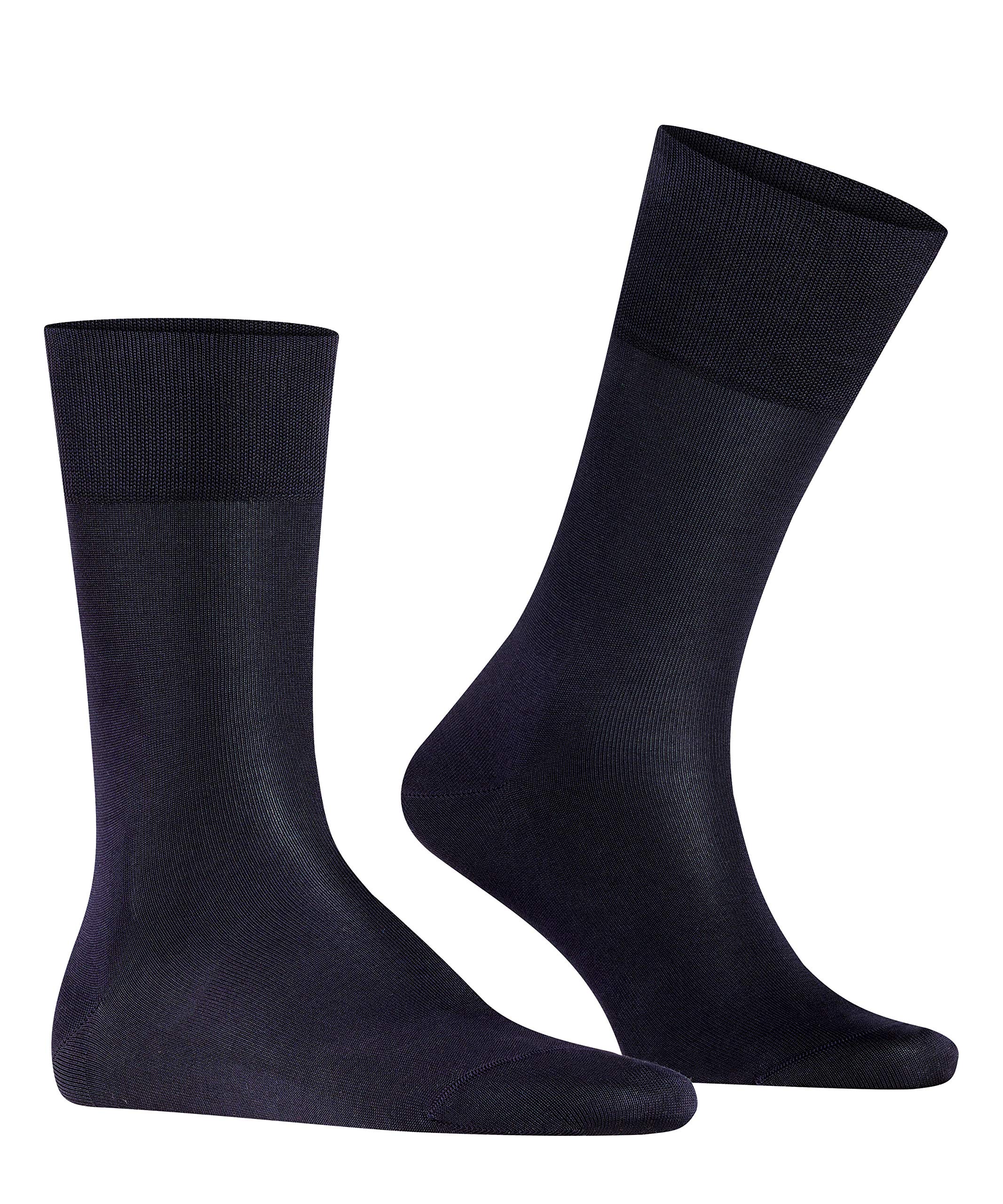 FALKE Tiago Men's Dress Socks - Premium Sustainable Cotton Crew Socks for Business & Formal Wear - 1 Pair - Perfect for Office, Weddings & Professional Occasions