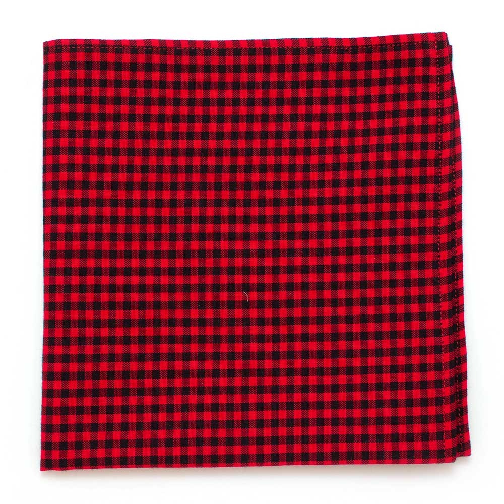 Mini Check Bow Hair Clip - Red Hair Accessories for Girls, Women, Kids | Perfect for Parties, Weddings, School & Everyday Wear