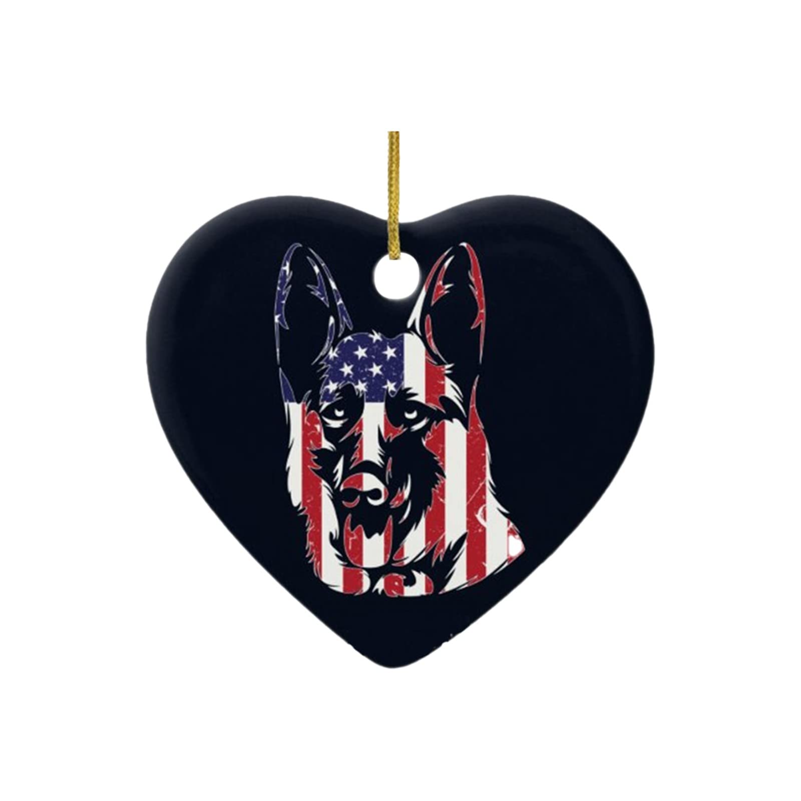 GILIGEGE Wooden Independence Day Wall Decor - Handcrafted Hanging Home Decorations for Living Room, Bedroom & Party | Unique Earring Holder & Patriotic Crafts (Size: One Size, Color: C)