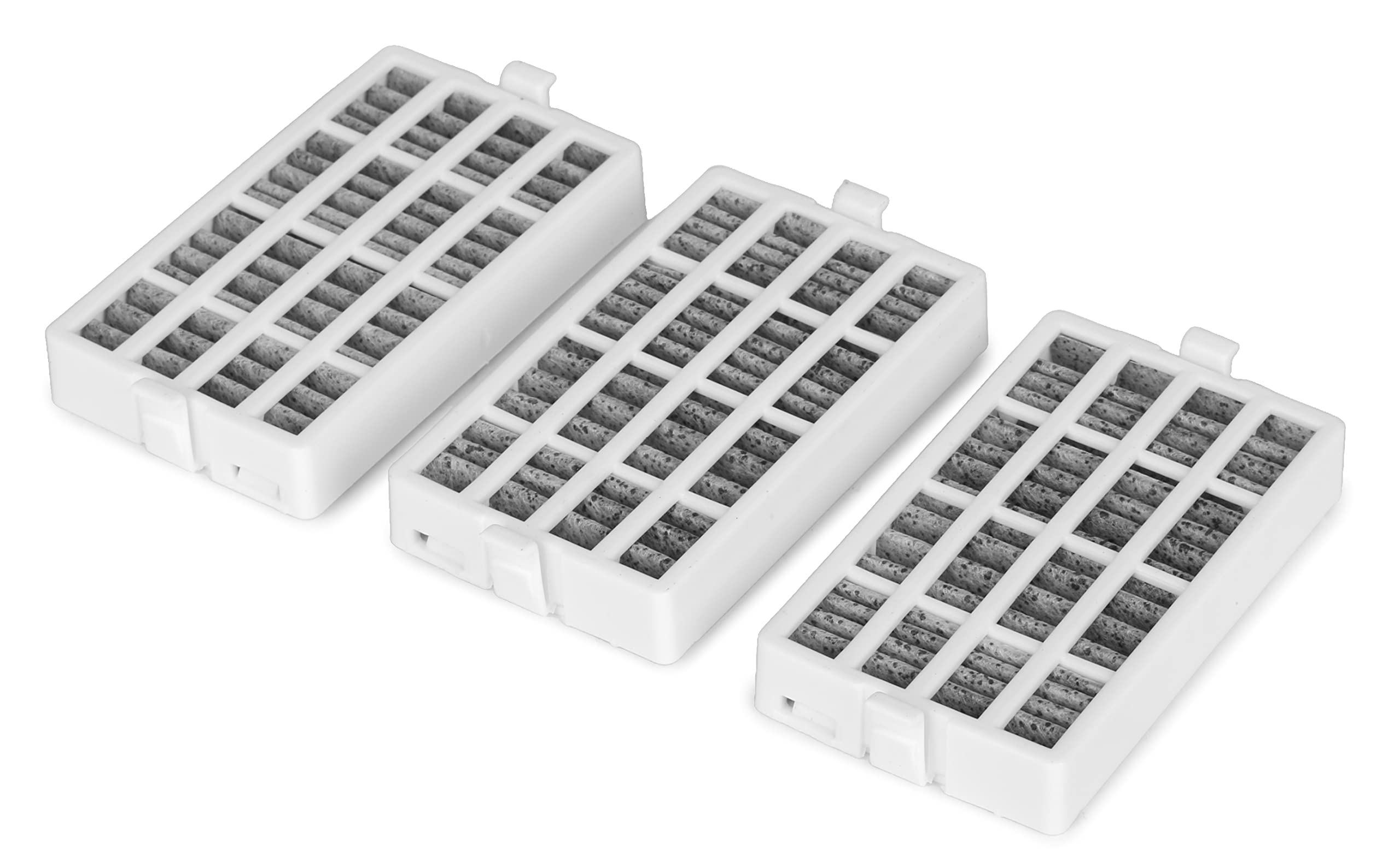 WEN Q-F0017 Refrigerator Air Filter Replacement 3-Pack - White | Compatible with Most Refrigerators | Fresh Air for Kitchen & Home