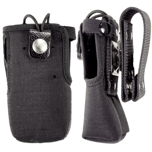 RCA HN3500SL Nylon Holster Case - Universal Belt Clip Holder for Smartphones, Radios & Tools (Black) - Perfect for Construction, Security & Outdoor Activities