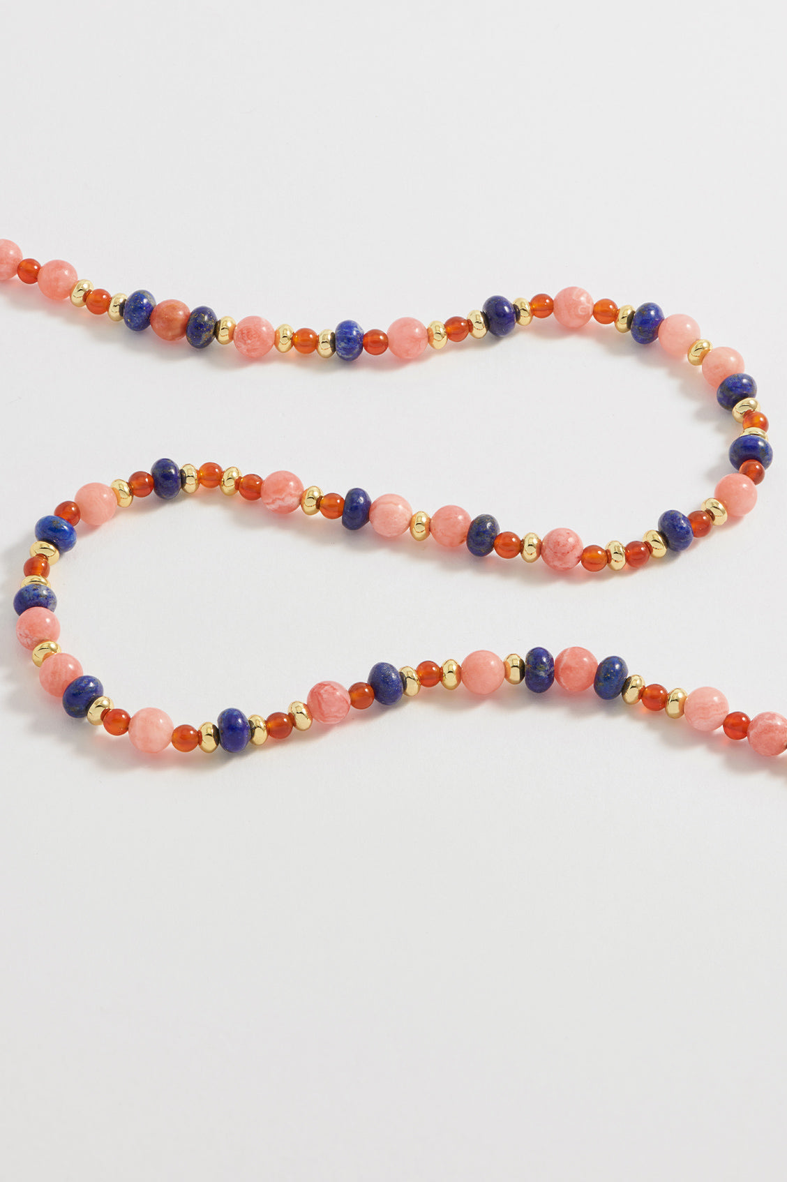 Mixed Gemstone T Bar Necklace - Elegant Handmade Jewelry for Women | Perfect for Daily Wear, Date Nights & Special Occasions