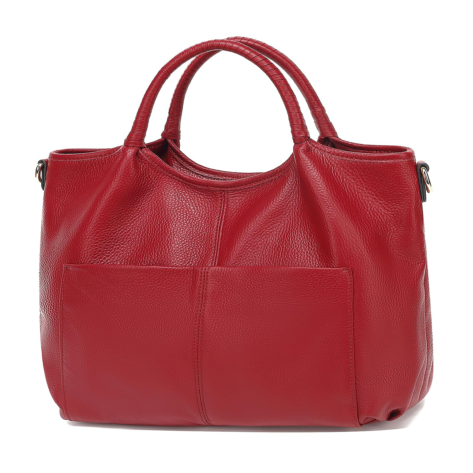 Genuine Leather Crossbody Shoulder Bags for Women - Designer Top Handle Satchel Purse - Perfect for Work, Travel & Everyday Use