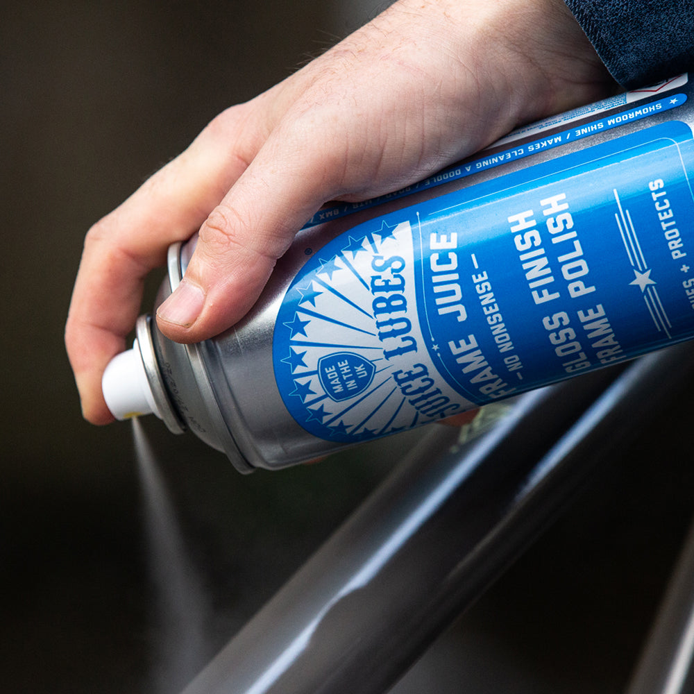 Premium Bike Polish & Frame Cleaner - Juice Lubes Bike Polish for Ultimate Shine & Protection | Ideal for Road Bikes, Mountain Bikes & Cycling Enthusiasts