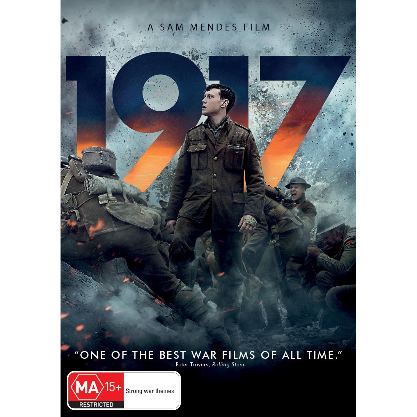 1917 Movie DVD - Classic War Film Collection - Perfect for Home Theater & Movie Night Entertainment