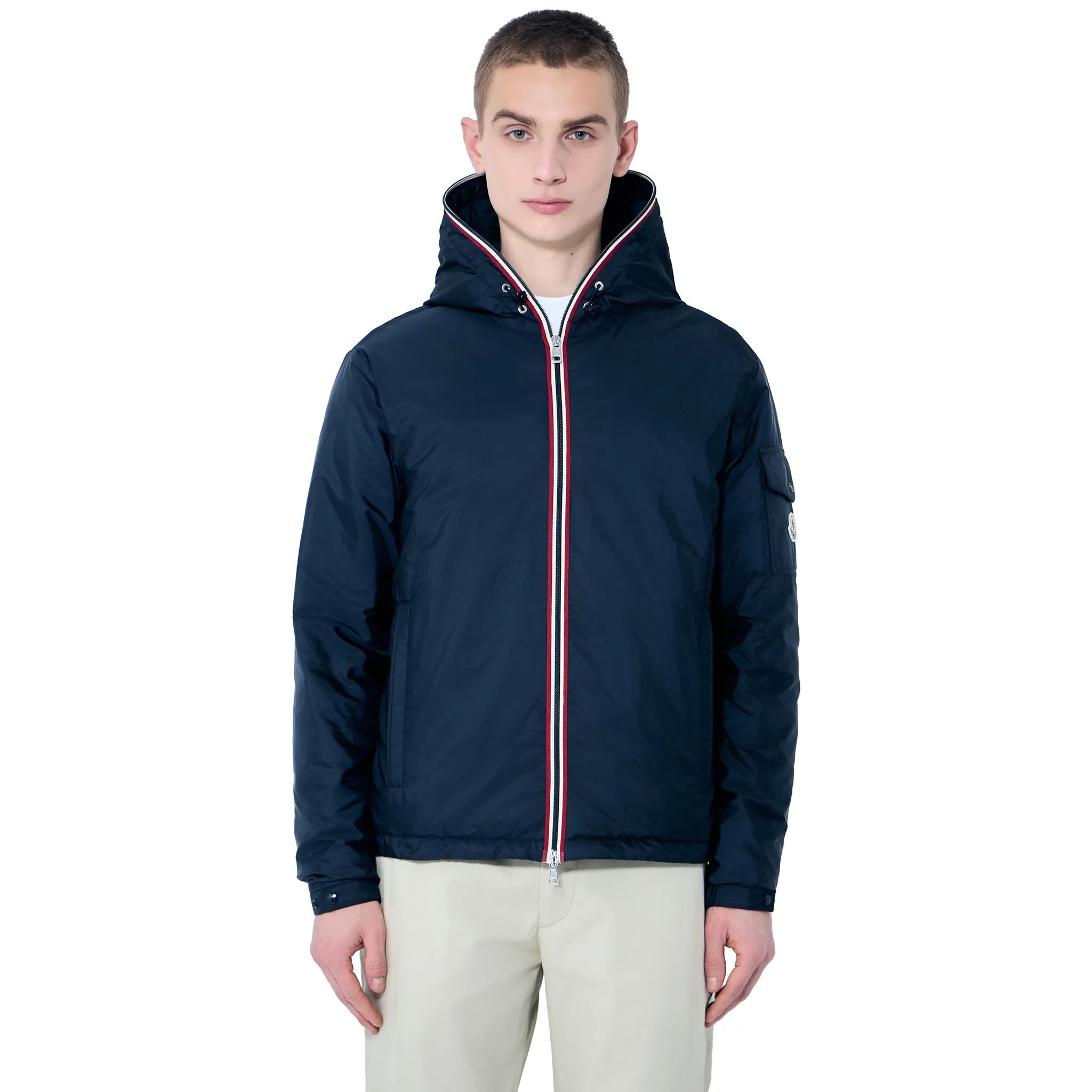 Moncler Evettes Navy Puffer Jacket - Women's Winter Coat, Waterproof Down Jacket for Cold Weather | Perfect for Skiing, Snowboarding & Outdoor Activities