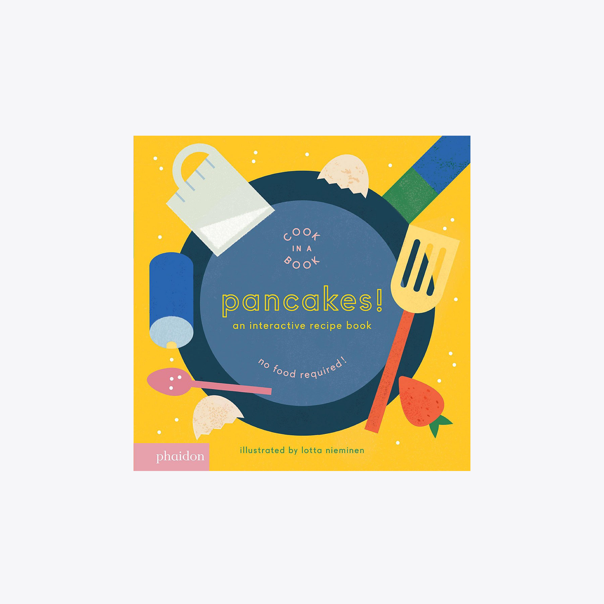 Cook in a Book: Interactive Pancake Recipe Book for Kids – Fun Family Cooking Activity & Learning Tool