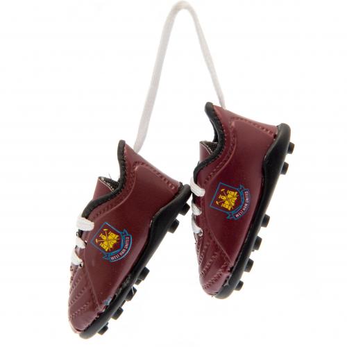 West Ham United Mini Football Boots for Kids - Official Premier League Soccer Cleats for Boys & Girls - Perfect for Training, Matches & Gifts