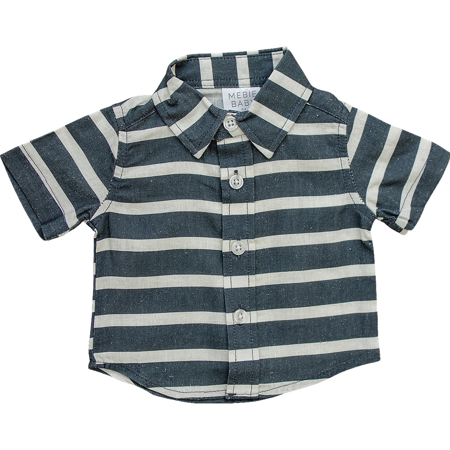 Stylish Stripe Linen Button Up Shirt for Men | Breathable Summer Casual Wear | Perfect for Office, Beach & Outdoor Activities