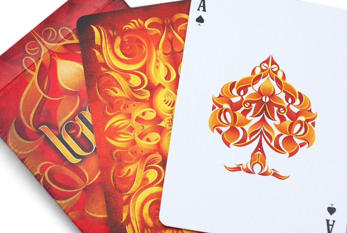 Ignite Playing Cards - Premium Quality Poker Cards for Magic Tricks, Cardistry & Game Nights | Perfect for Professional Magicians, Card Players & Collectors
