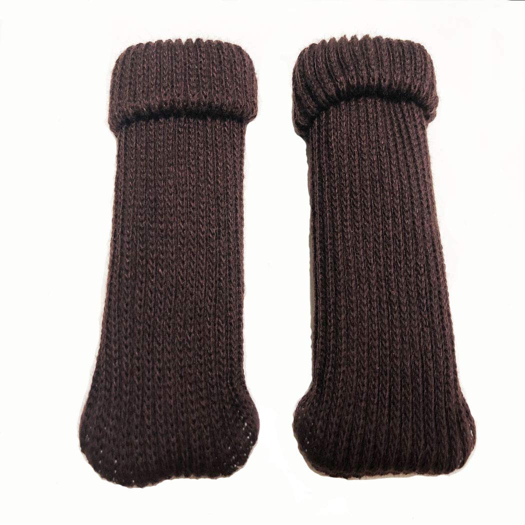 24PCS High Elastic Floor Protectors - Soft Knitting Wool Furniture Socks & Chair Leg Pads for Hardwood Floors - Prevent Scratches & Noise for Chairs, Tables, Sofas in Home & Office