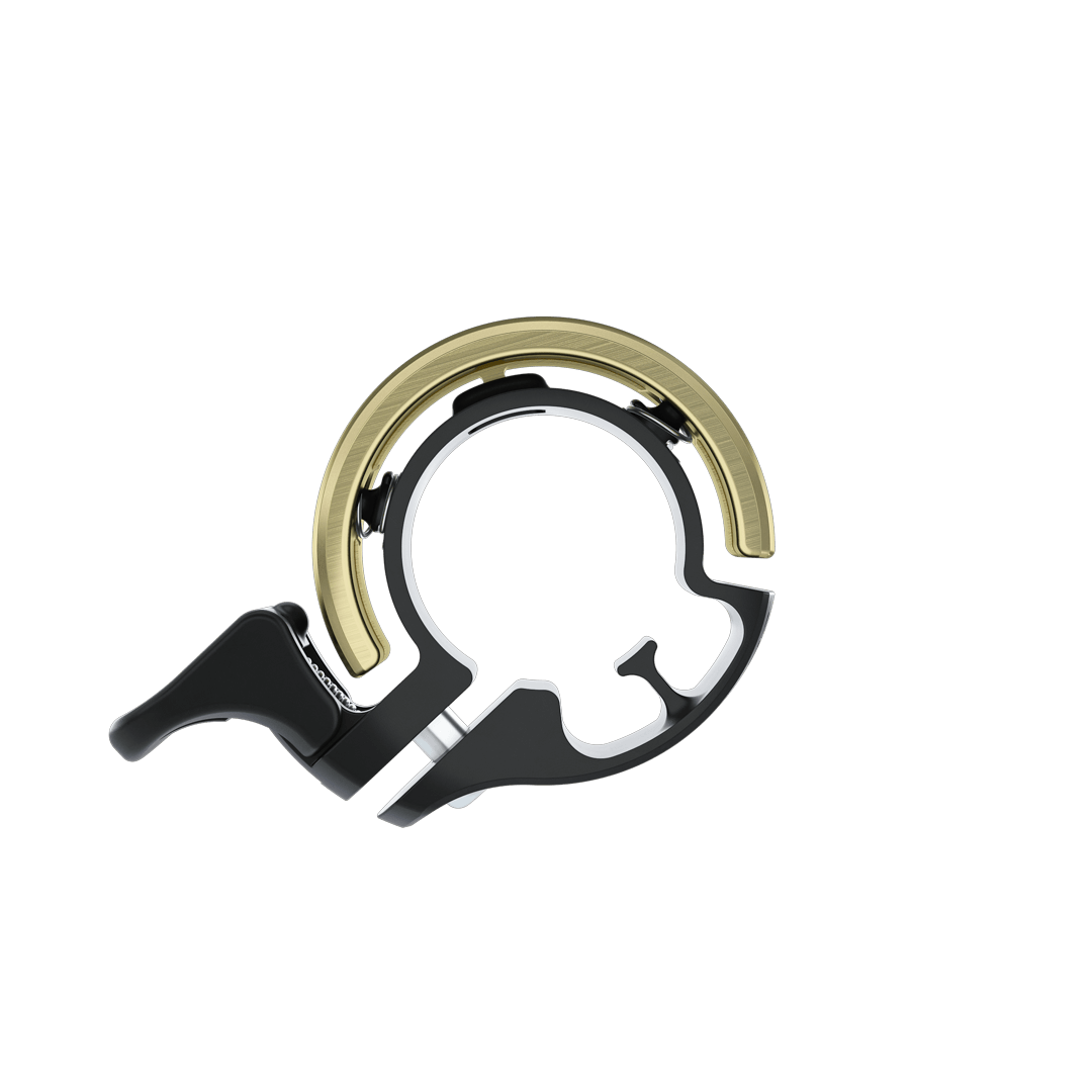 Knog Oi Classic Bike Bell - Durable & Loud Bicycle Bell for Urban Commuters, Mountain Bikes & Kids Bikes - Perfect for Safety & Style on Road or Trail Rides
