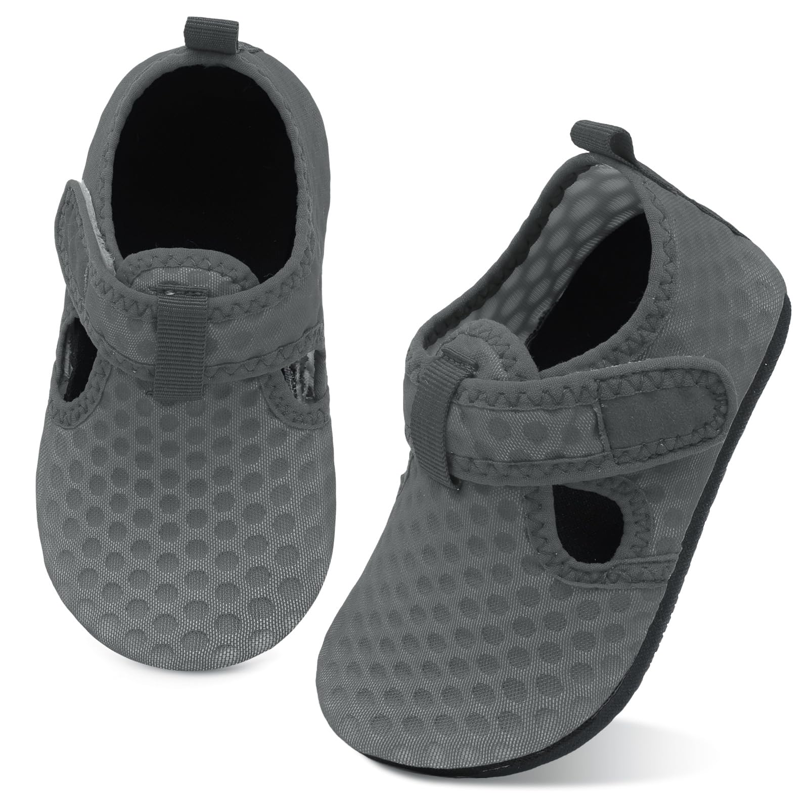 LeIsfIt Toddler Water Shoes for Girls & Boys - Non-Slip Swim Beach Shoes, Barefoot Aqua Socks for Kids - Perfect for Pool, Beach, Water Parks & Outdoor Activities