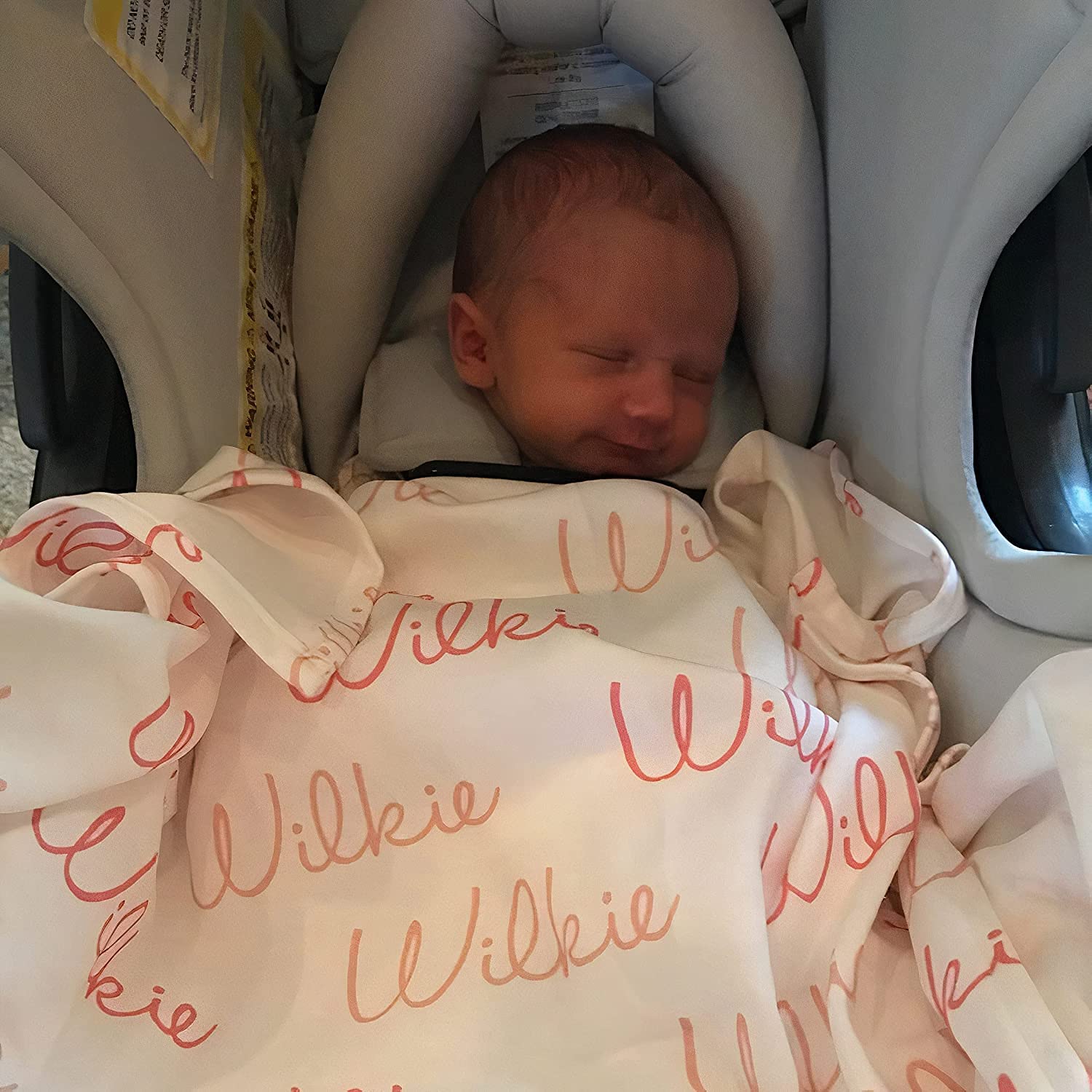 Personalized Soft Baby Blanket with Name - Custom Newborn & Adult Blanket for Boys, Girls & Kids | Perfect for Nursery, Gift, Travel & Cuddling