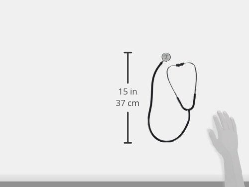 NCD Medical Dual Head Pediatric Stethoscope - Black | Ideal for Child Health Checkups, Doctor Visits & Nursing Care