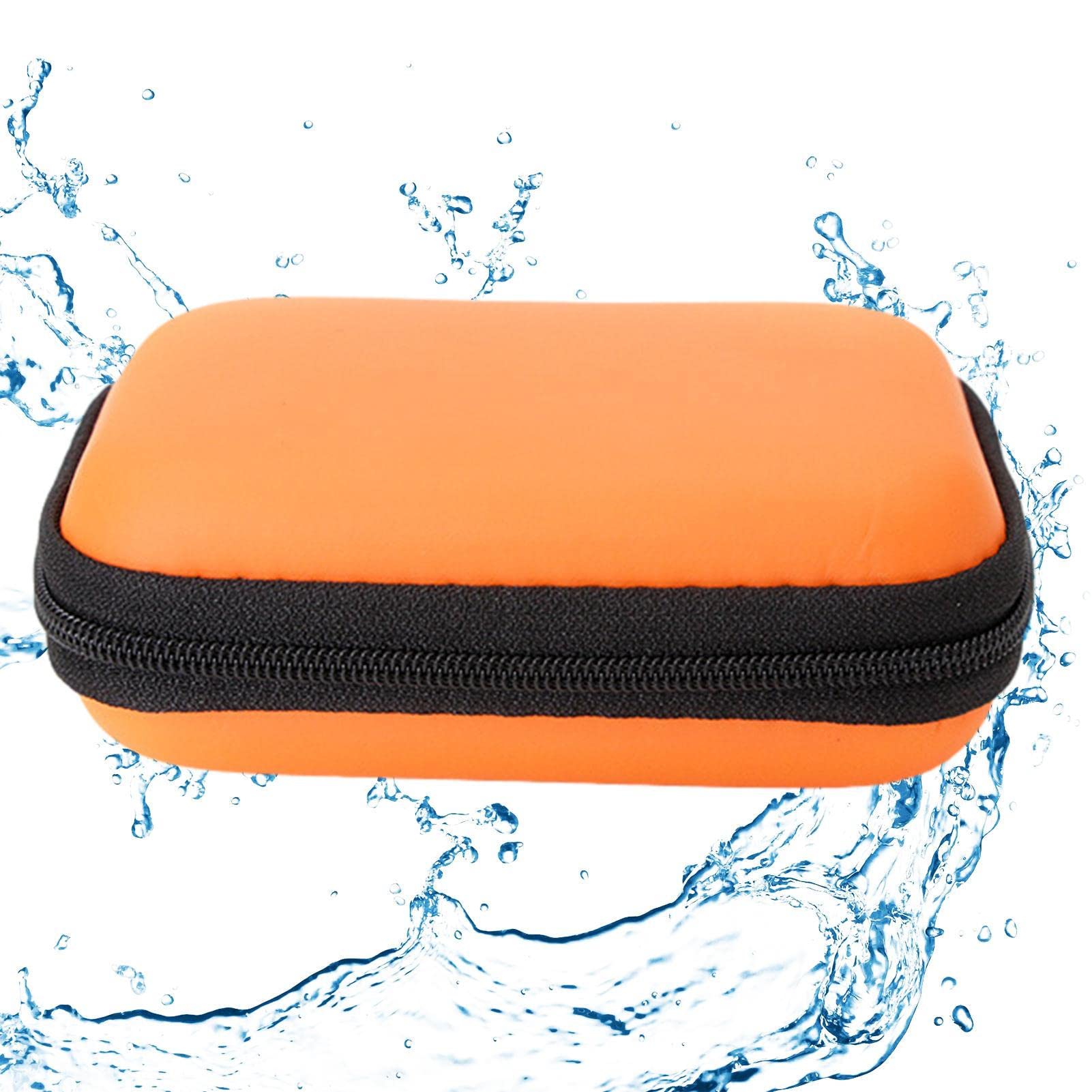 FOCCAR Hard Travel Case for Card Games - Waterproof Playing Card Storage Tin Box - Holds Trading Cards, Jewelry & Cosmetics - Perfect for Travel, Camping & Outdoor Adventures