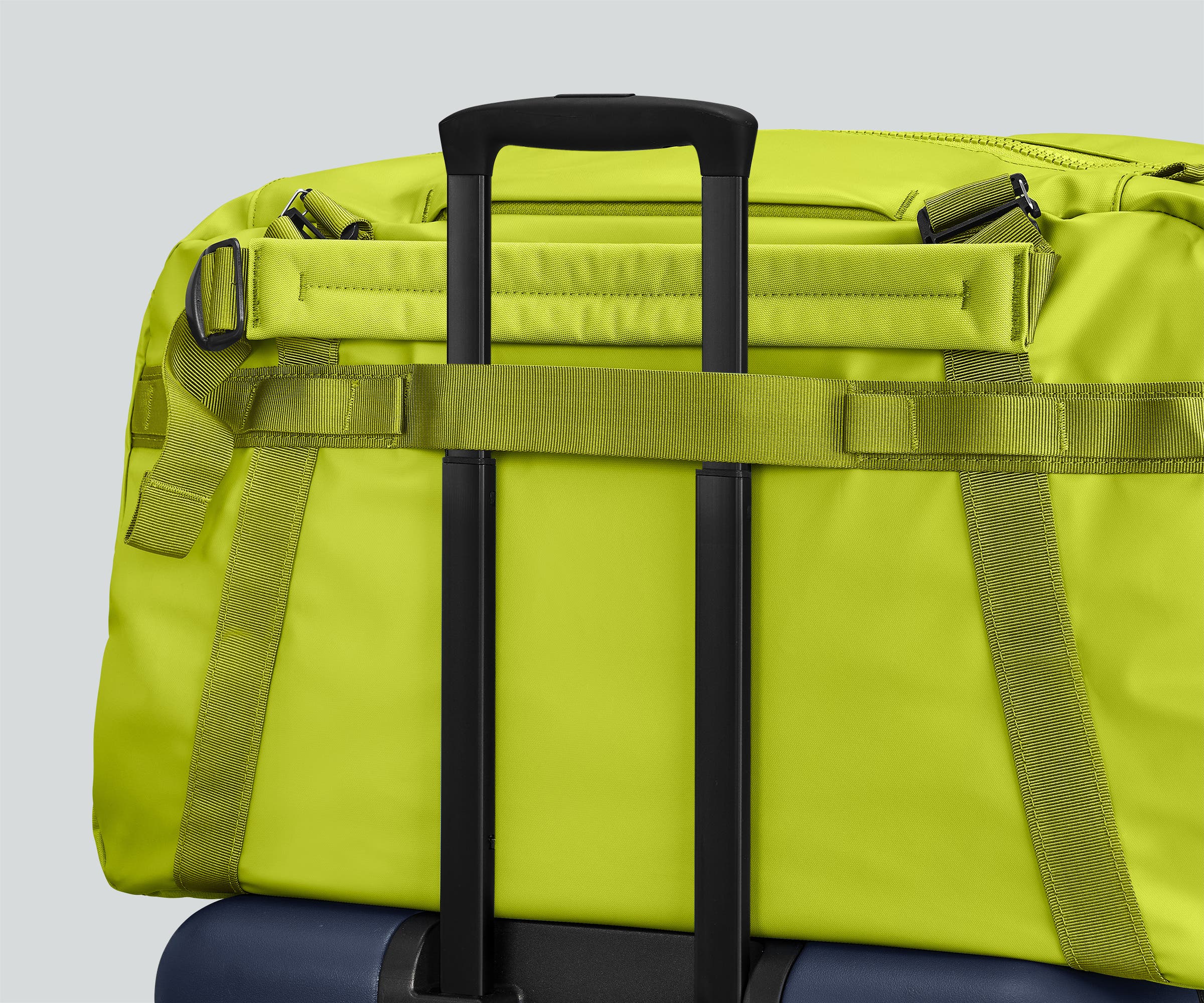 55L Active Duffle Bag in Atomic Celery - Lightweight Gym & Travel Duffel for Workouts, Weekend Trips & Sports Gear Storage