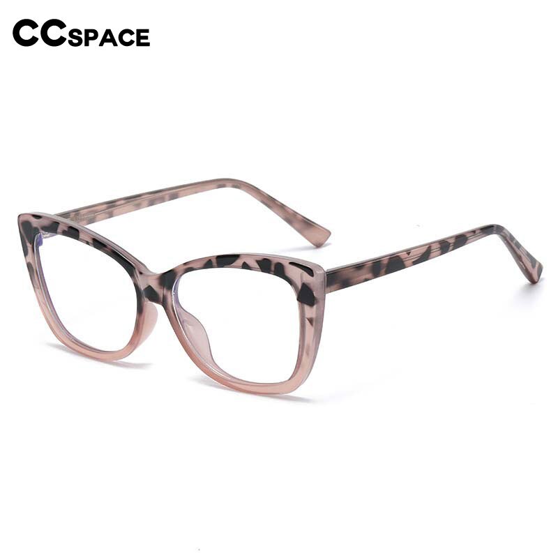 CCspace Women's Full Rim Butterfly TR90 Eyeglasses 53356 – Lightweight & Durable Frame for Reading, Work & Fashion – Perfect for Office, School & Everyday Use