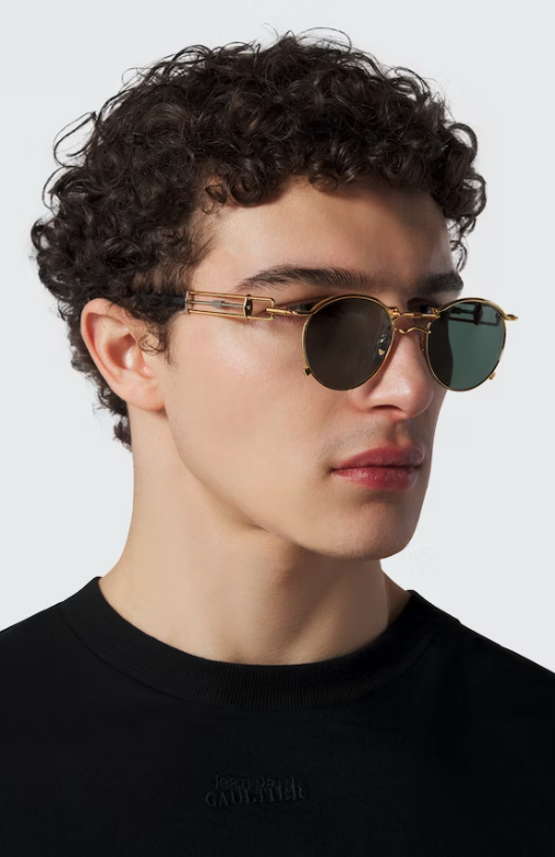 JEAN PAULT GAULTIER THE GOLD 56 0174 SUNGLASSES - Luxury Designer Sunglasses for Women & Men, UV Protection, Fashionable Statement Accessory for Beach, Driving & Outdoor Activities