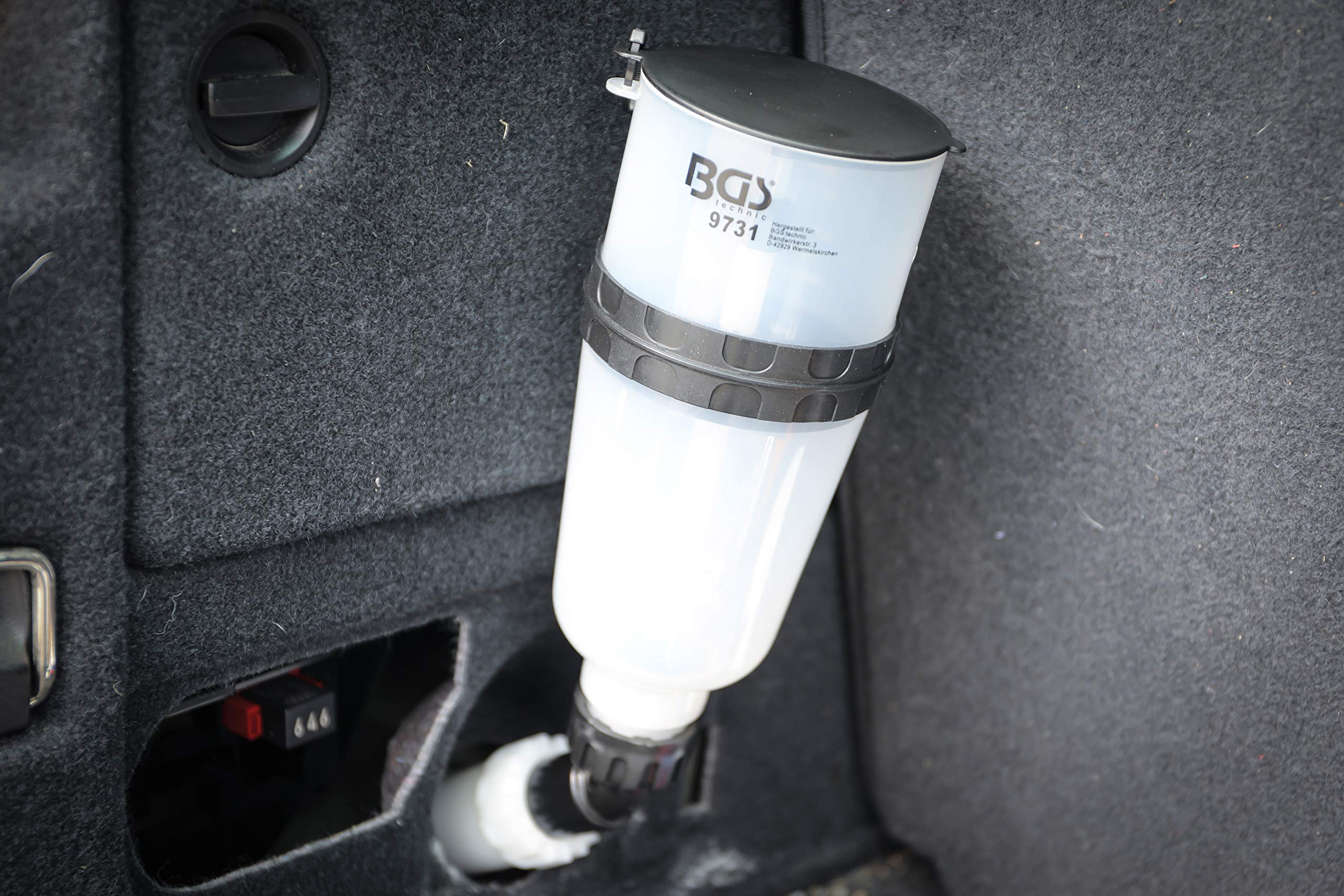 BGS 9731 Multi-Purpose Funnel for Urea (AUS 32) - Angled Design for Easy Pouring | Perfect for Automotive DEF, Agricultural & Industrial Applications