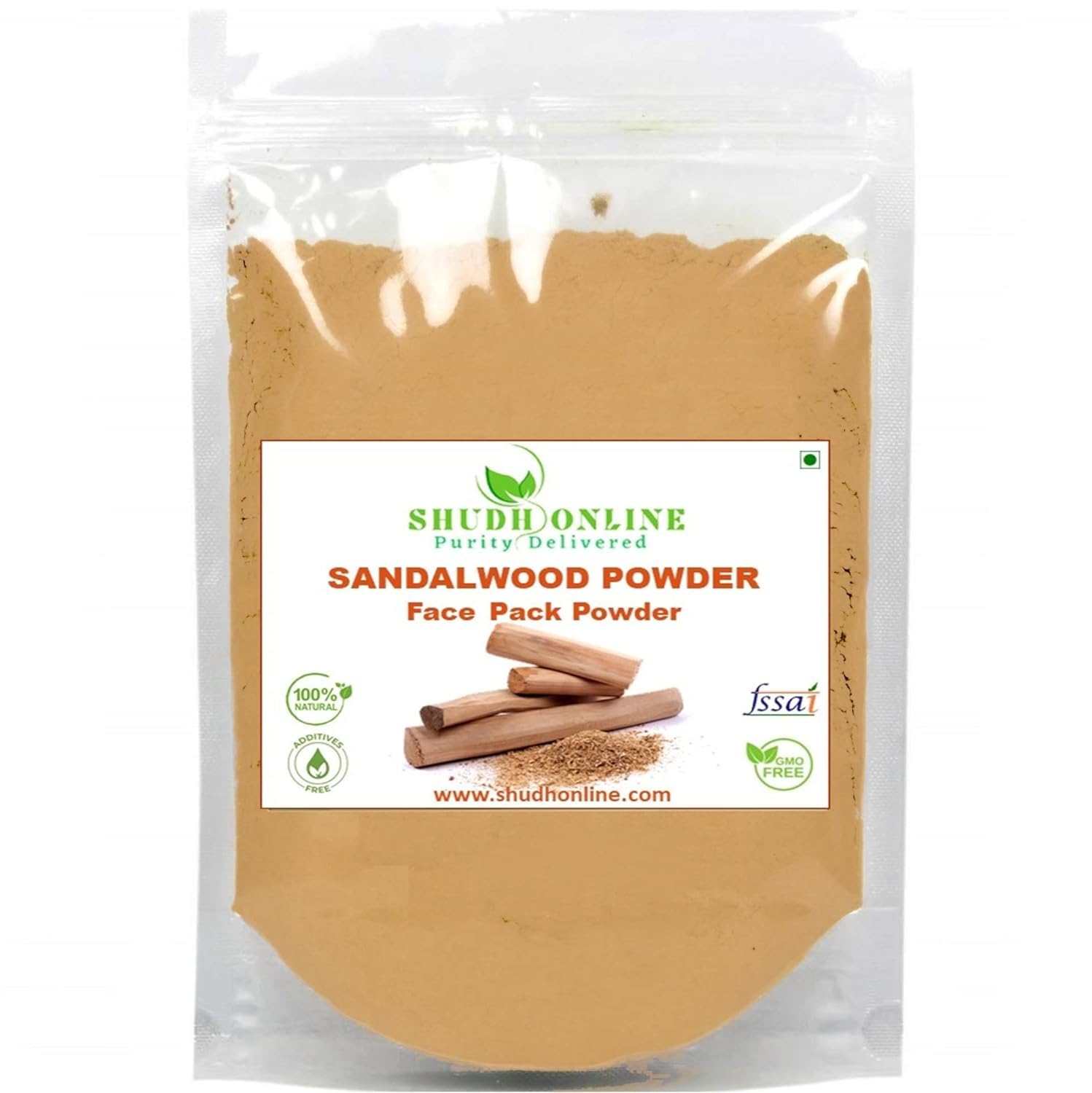 Pure Sandalwood Powder for Face & Skin Care - 100% Natural Chandan Powder for Pooja & DIY Beauty (100g) - Perfect for Facial Masks, Aromatherapy & Spiritual Rituals