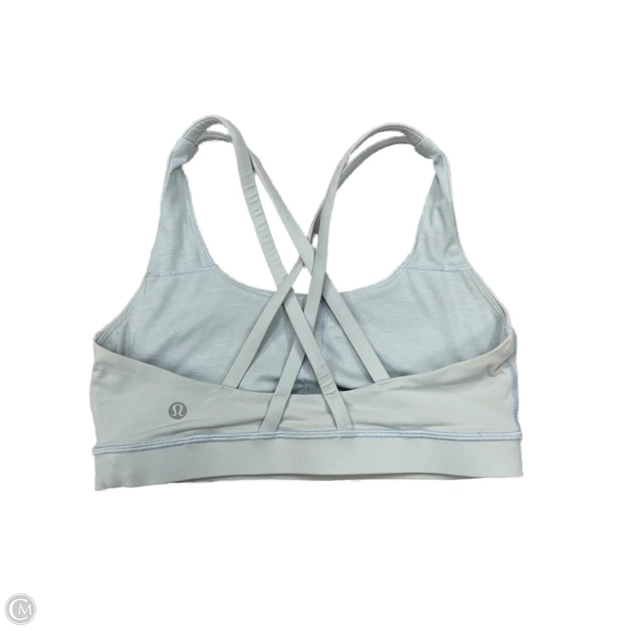 Lululemon Women's Blue Athletic Sports Bra Size S - High Support Workout Top for Running, Yoga & Gym
