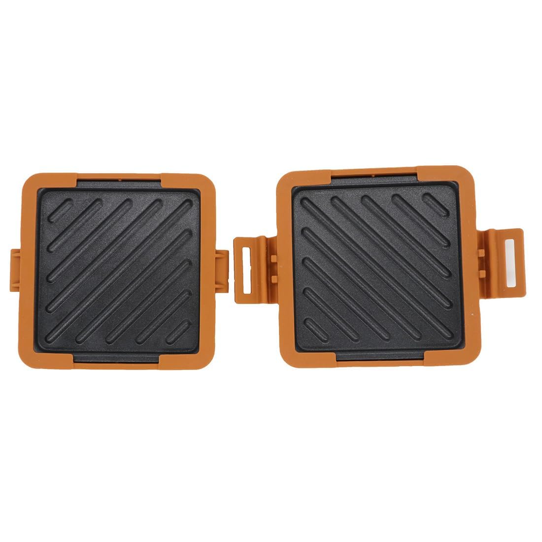 Microwave Toastie Maker - Adjustable Silicone Straps for Perfect Grilled Sandwiches | No Electricity Needed | Quick & Easy Breakfast, Lunch & Snack Solution for Home, Office or Dorm (Yellow)