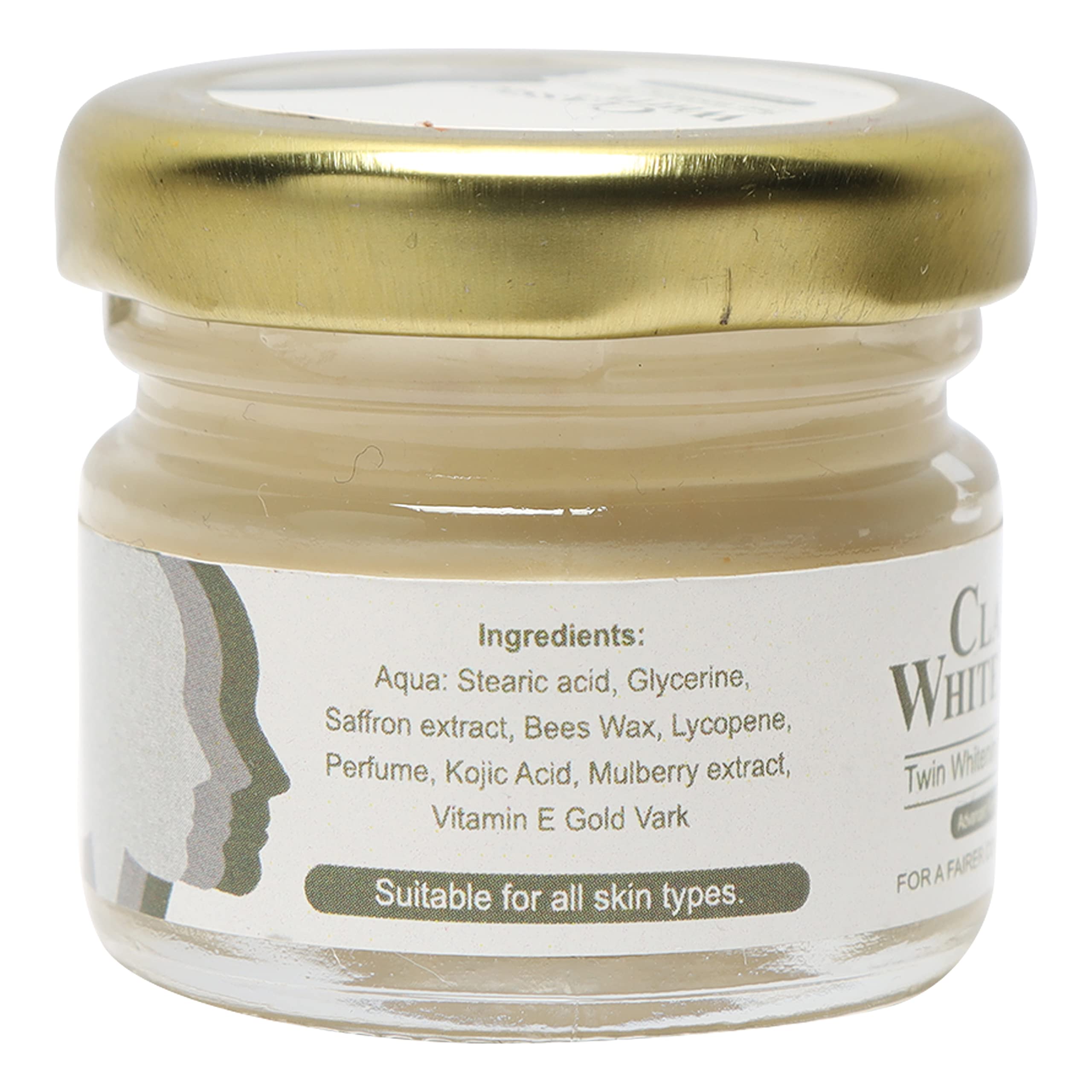 Best Classic White Cream for Face Lightening & Skin Whitening | Brightening Fairness Cream for Glowing Skin | Perfect for Daily Skincare & Evening Tone Correction