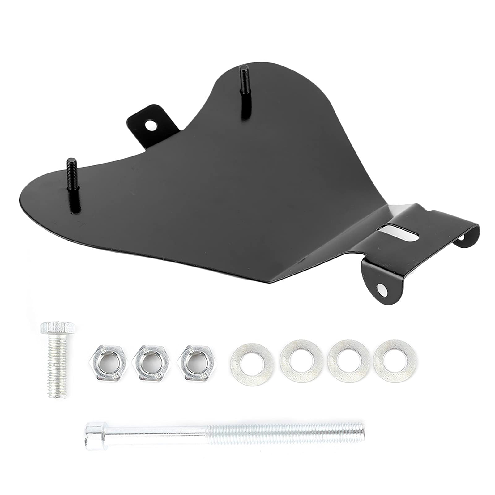 High-Quality Steel Motorcycle Seat Spring Bracket Kit - Universal Fit for Bobber & Chopper Bikes | Durable Seat Base Plate Mounting Holder for Custom Motorcycle Upgrades & Comfort Rides