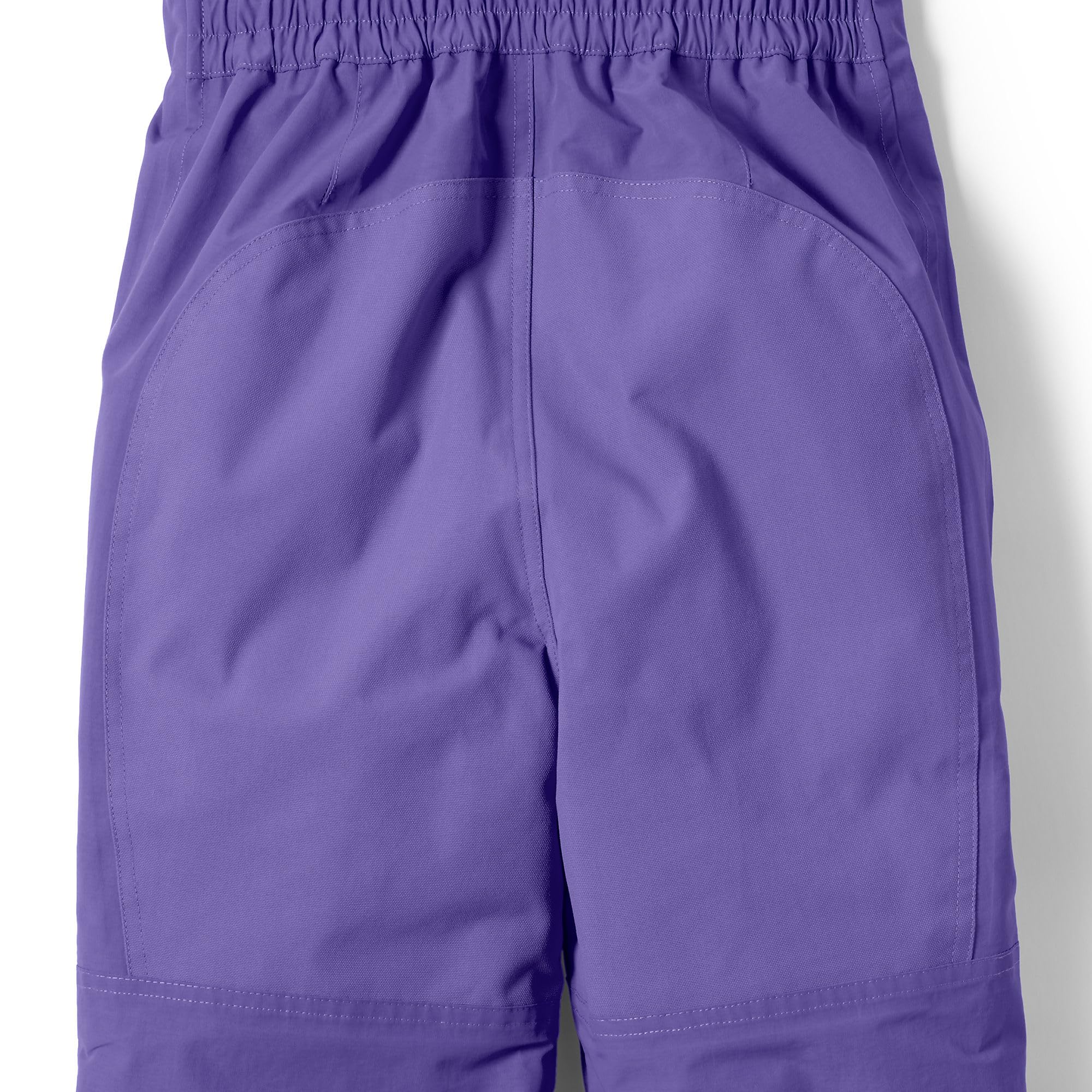 Lands' End Kids Squall Snow Bibs - Waterproof Insulated Snow Pants for Boys & Girls, Ultra Violet, Size 12 - Perfect for Skiing, Snowboarding & Winter Play