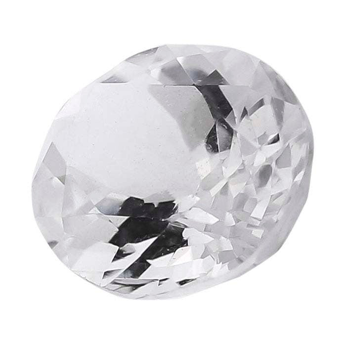 Natural Genuine Arkansas Ice Quartz - White Clear Crystal Quartz Loose Stone 8x6mm to 12x10mm Oval Cut VVS Quality Mined & Cut in USA - Perfect for Jewelry Making, Healing Crystals & Meditation Decor