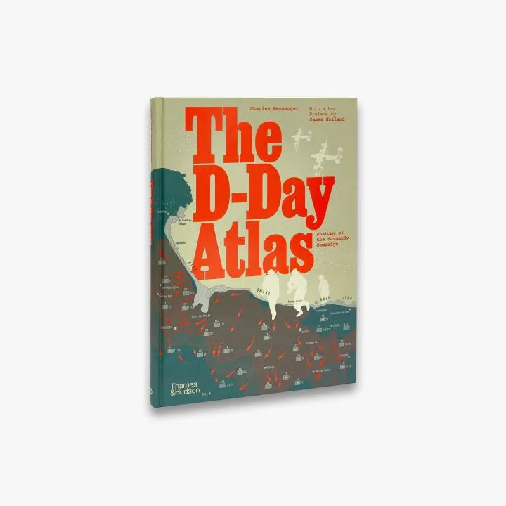 D-Day Atlas: World War II Historical Map Book - Perfect for History Buffs, Students & Military Enthusiasts