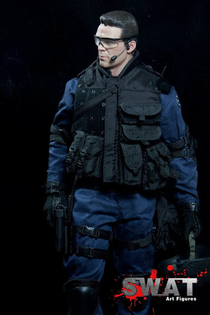 1/6 Scale SWAT Team Police Soldier Action Figure - AF 013 Colin Farrell The Expendables Collectible Model for Display & Diorama Scenes