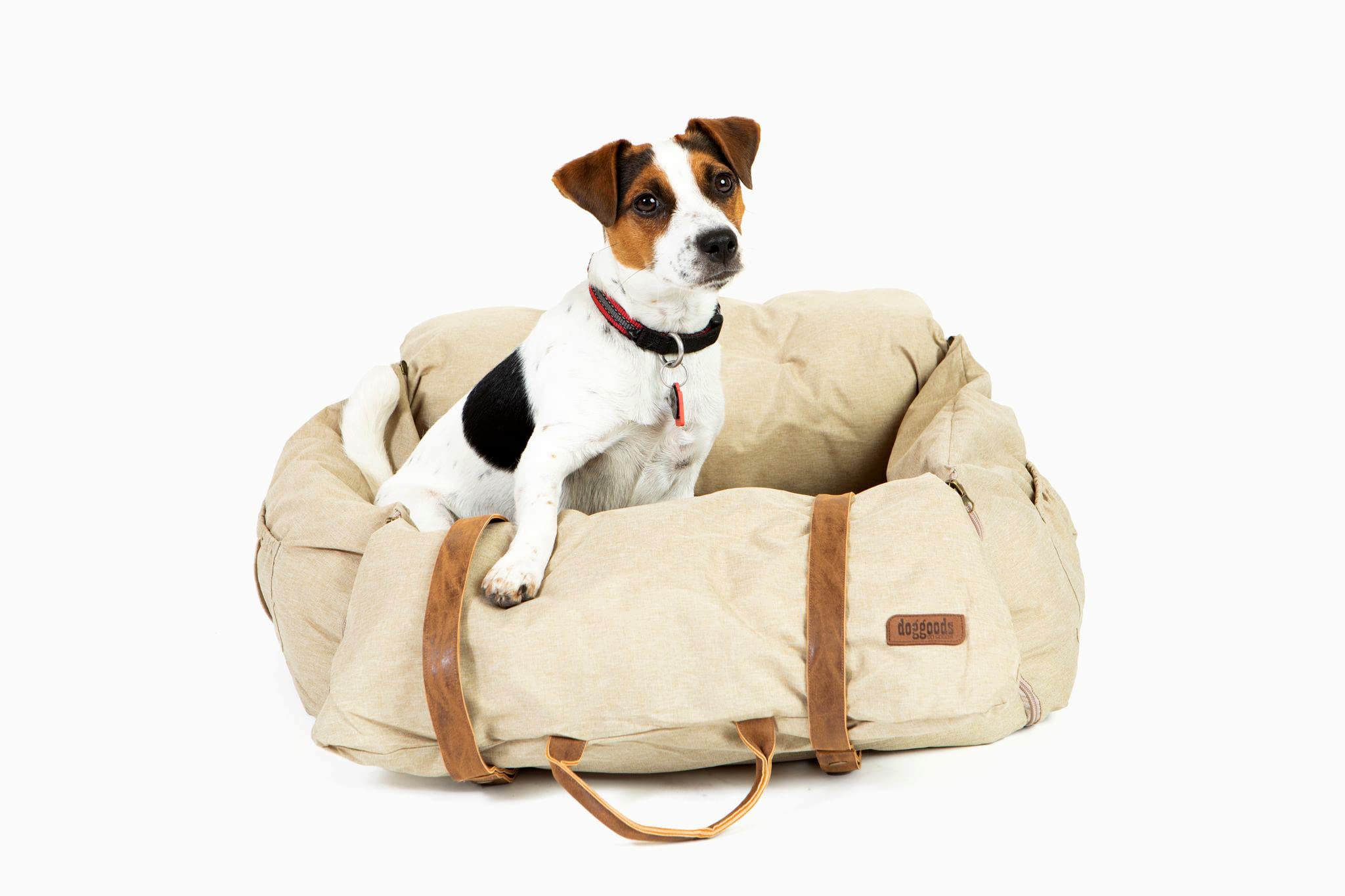Premium Dog Car Seat for Small to Medium Dogs - Travel Safe Pet Booster Seat with Adjustable Seatbelt & Tote Bag | Perfect for Road Trips, Vet Visits & Daily Commutes | Durable Pet Accessories & Travel Supplies