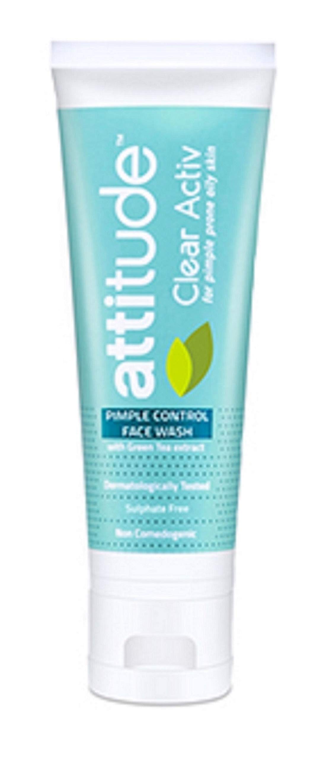 Amway Attitude Clear Activ Pimple Control Face Wash - 200g | Acne Treatment & Oil Control for Clear Skin | Daily Use for Teens & Adults