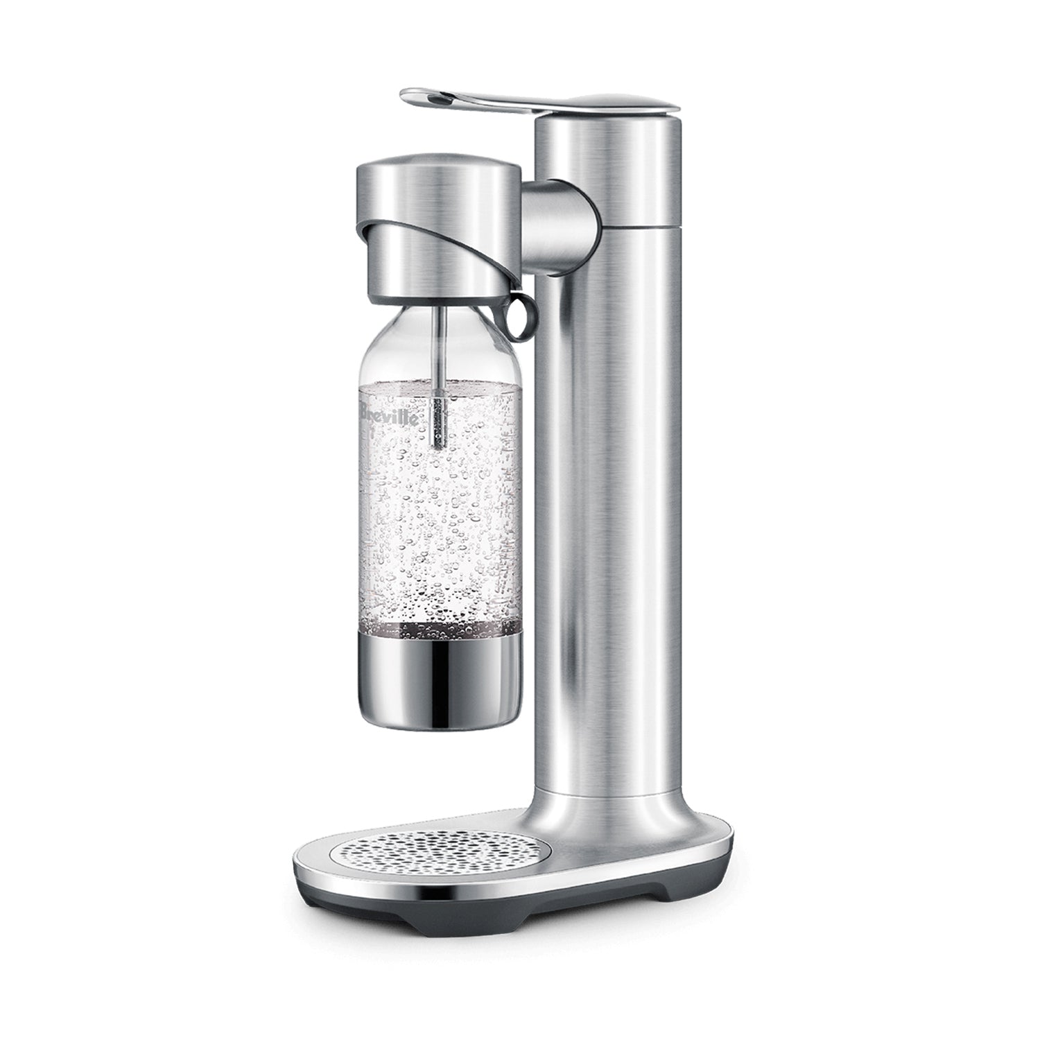 Breville the Infizz Aqua Sparkling Water Maker - Stainless Steel Carbonated Water Machine for Home & Office | Perfect for Healthy Hydration, Cocktails & Refreshing Drinks #BCA600BSS0ZNA1