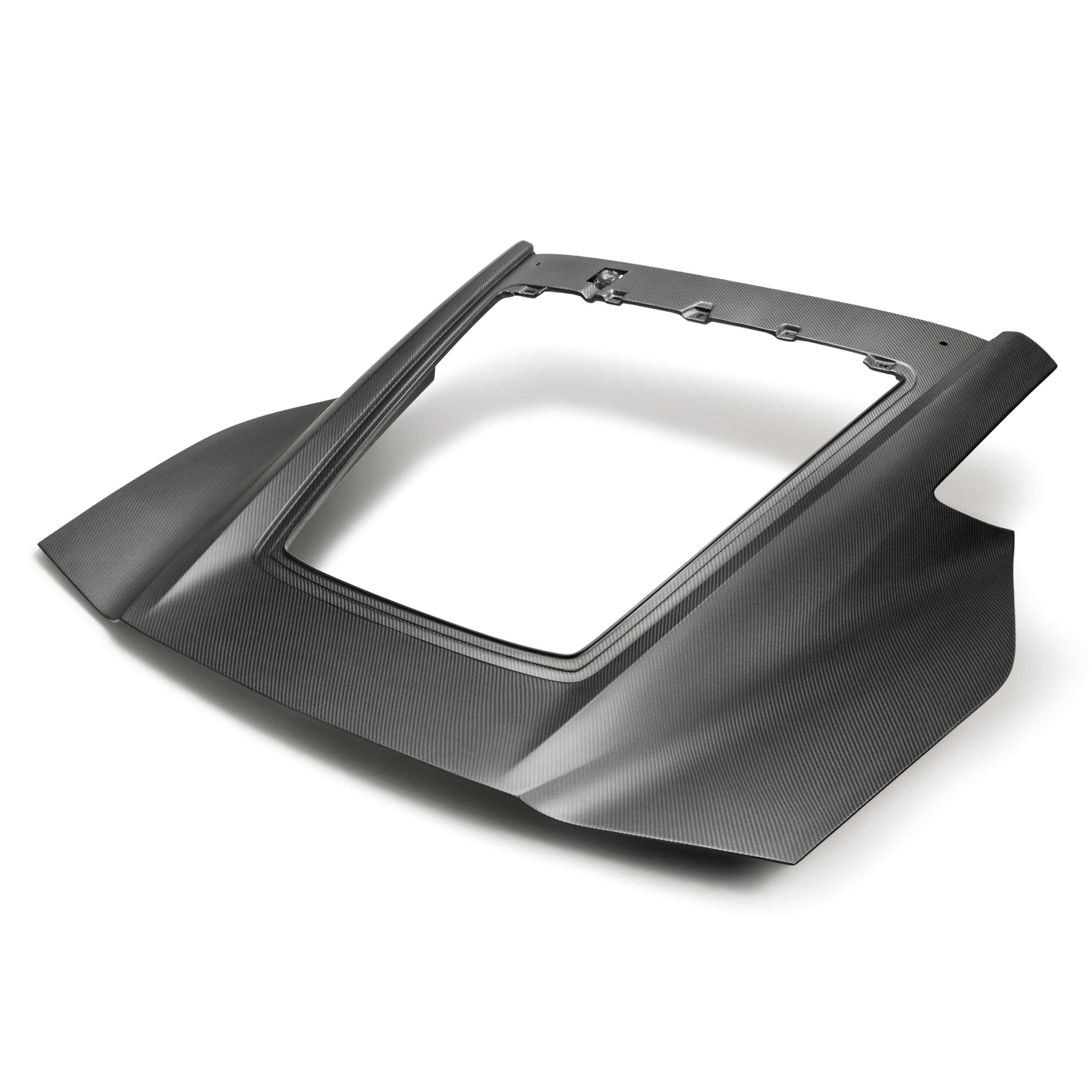 2014-2019 Chevrolet Corvette C7 Stingray & Z06 Tail Light Bezels Pair - Anderson Composites AC TL14CHC7 DRY Carbon Fiber - Perfect for Car Upgrades & Customization