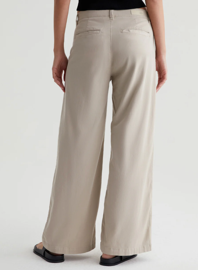 AG Caden Women's Wide Leg Tailored Fit Pants - High Waist Comfortable Office Work Trousers for Business Casual & Professional Wear