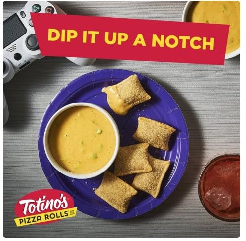 Totino's Pepperoni Pizza Rolls - Frozen Snack, 24.8 oz (50 Count) - Pack of 4 | Quick & Easy Party Food, Game Day Snacks, After-School Treats for Kids