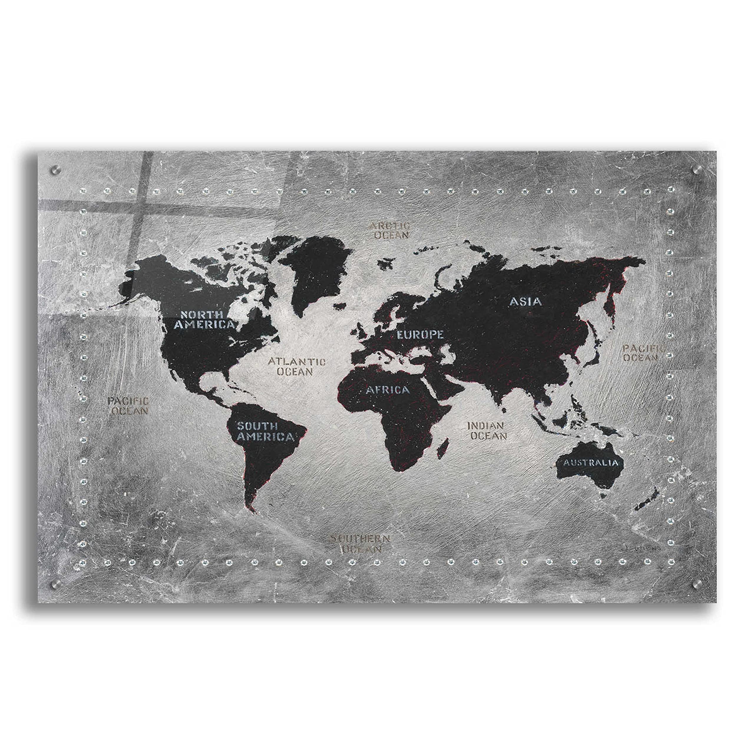 Epic Art 'Riveting World Map' by James Wiens - 36