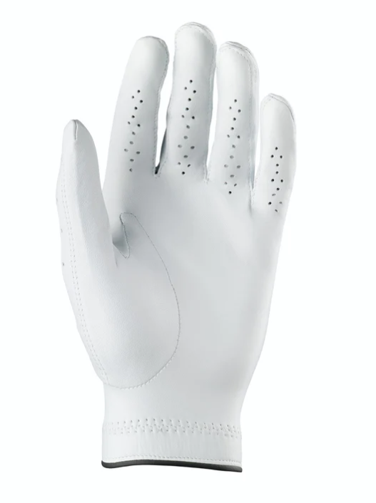 Wilson Staff Conform Glove - Men's Left Hand Golf Glove (White) | Premium Grip & Comfort for Golfers | Perfect for Driving Range & Tournament Play